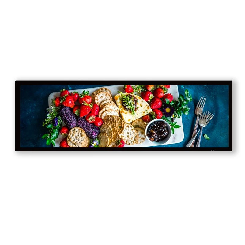 49.5 Inch LCD Bar Display Dobel Fabricante di Pantaya