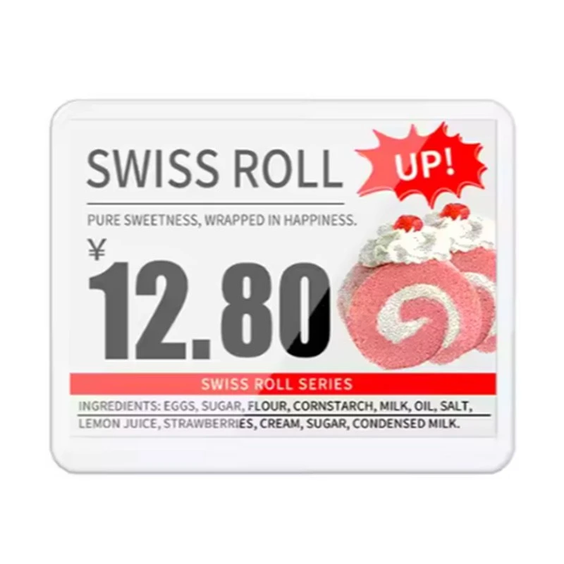 5.8'' E-ink Etikètnan di Reki Elektroniko - Ta Sostené NFC & LED di 7 Koló