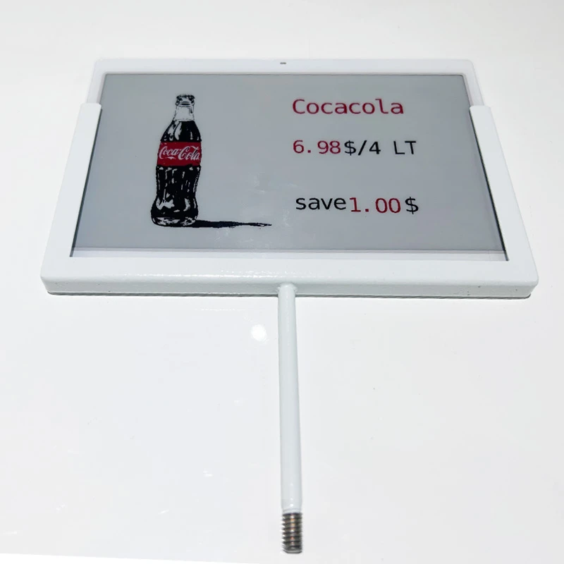 7.3 Inch Prijs Elektroniko Metal Screw Mount Coca-style Coca